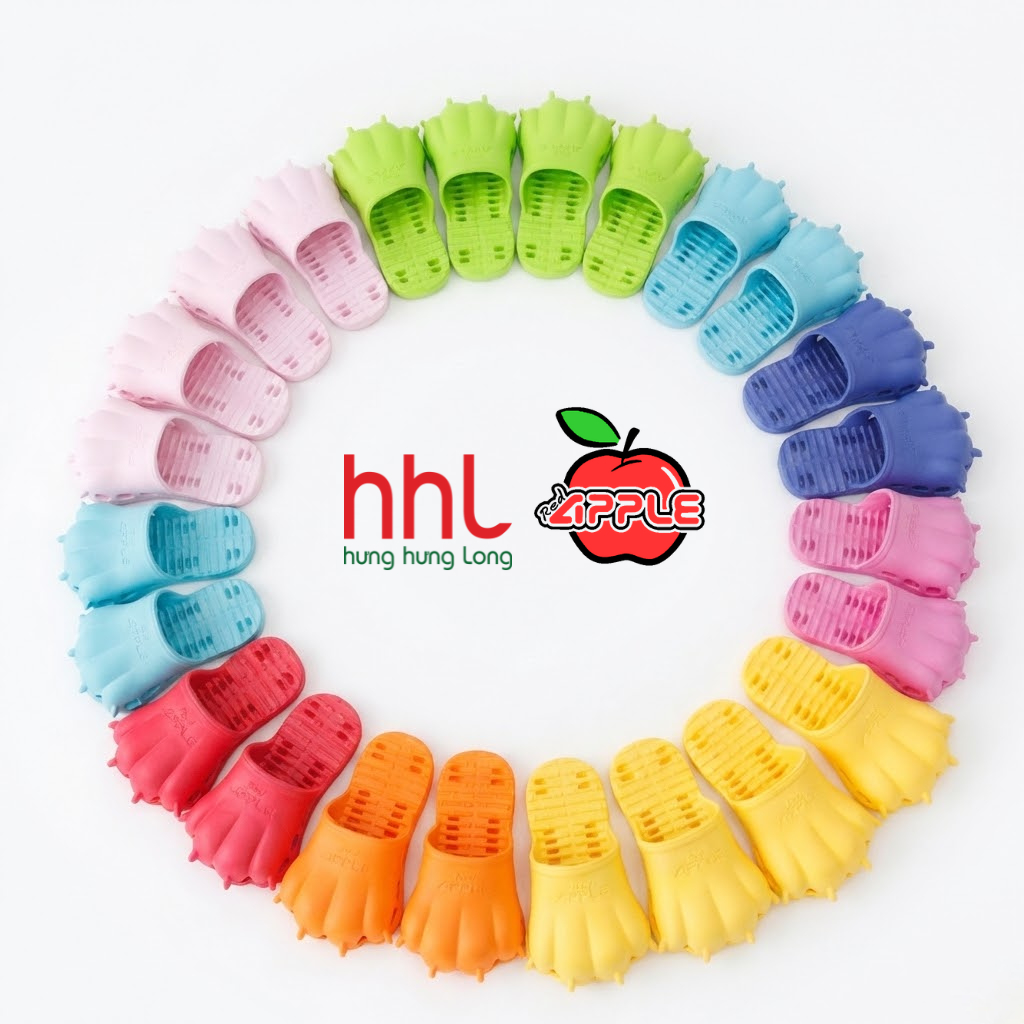 DÉP NHỰA UNISEX 962 THÁI LAN CHÍNH HÃNG RED APPLE