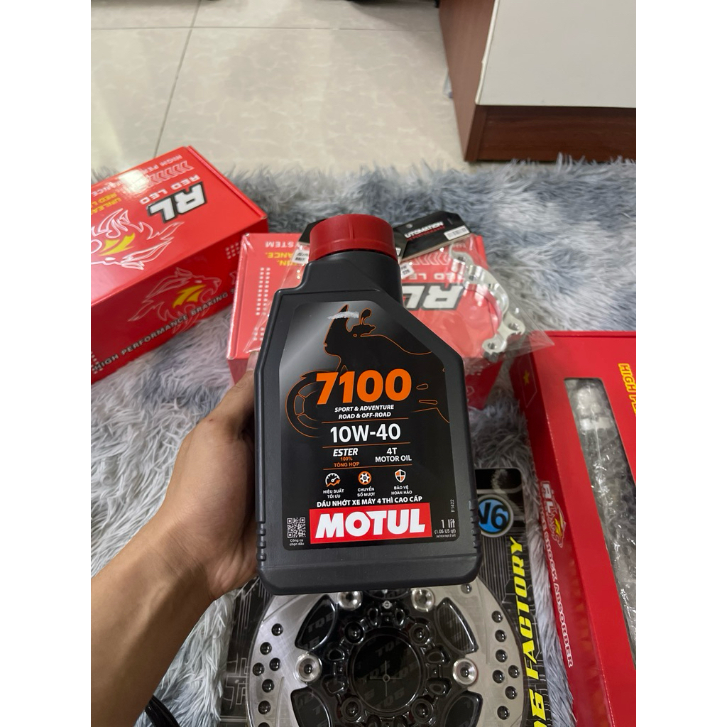nhớt 7100 xe ga xe số 1Lit