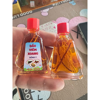 Giá sỉ ( Combo 50 chai ) Dầu viêm xoang vàng có rễ 7ml (thơm và cay)