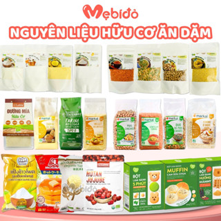 [DATE MỚI] Bột Nguyên Liệu Hữu Cơ, Các Loại Bột Làm Bánh, Đậu Hạt Hữu Cơ - Bột Mì - Bột Bắp - Bột Năng - Shop Mẹ Bí Đỏ