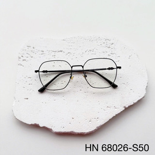 Kính mắt lục giác gọng kim loại tròng nhỏ mã 68026