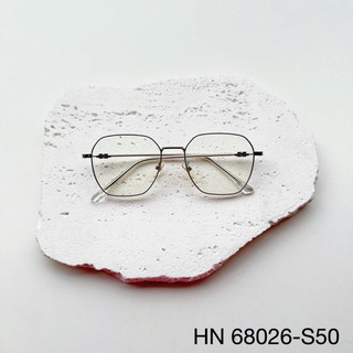 Kính mắt lục giác gọng kim loại tròng nhỏ mã 68026