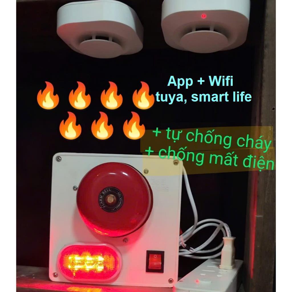 PHIÊN BẢN WIFI - Hệ thống báo cháy tự động FA18 không dây qua điện thoại