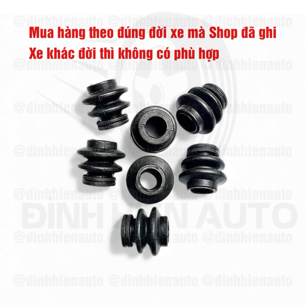 Cao su chụp bụi ắc phanh, ắc thắng xe Vios (2017-2024), Innova (2017-2024), Fortuner (2017-2024)