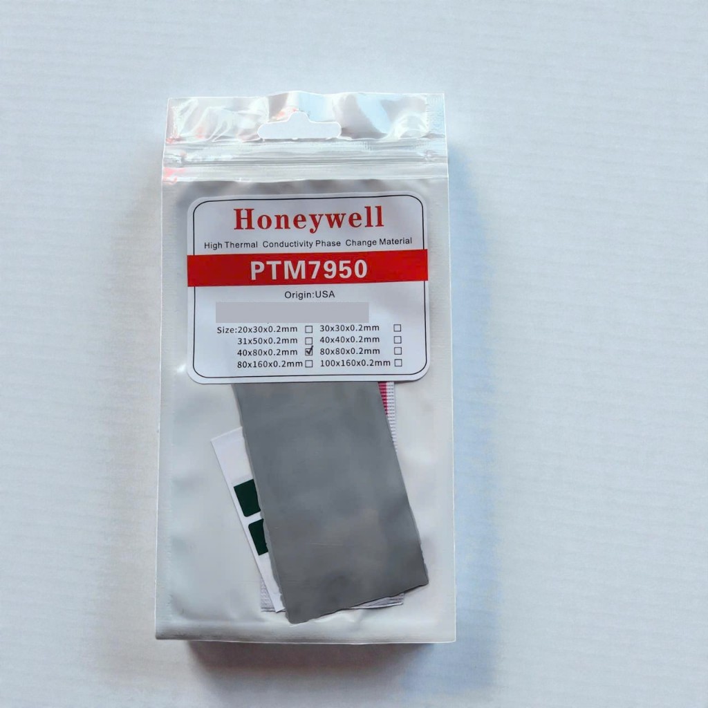 Miếng Dán Thermal Pad Honeywell PTM7950 8.5W/mK Làm Giảm Nhiệt Độ CPU GPU Máy Tính