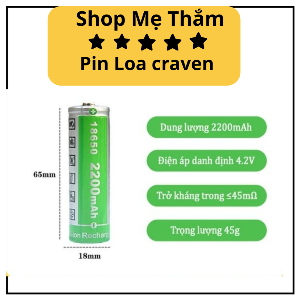Pin loa craven