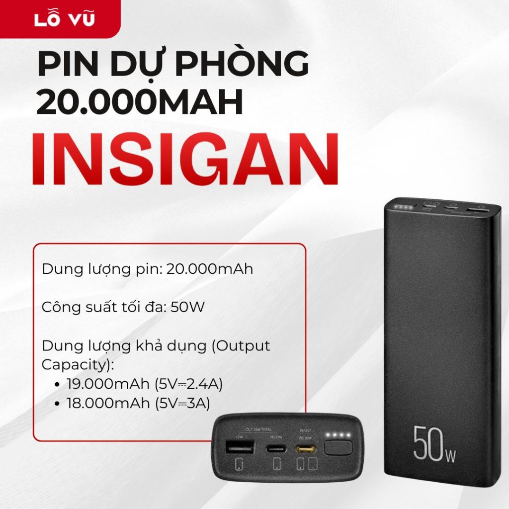 (Combo Cáp Pin) Cáp sạc nhanh 20W C to L Mfish, Pin 9.600 - 20.000 mAh - Phụ Kiện điện thoại, Lỗ Vũ 1, levu01, vuabanlo | BigBuy360 - bigbuy360.vn