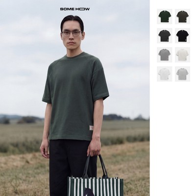 [N] Áo Thun Oversize Raglan Noir 360GSM,Vải Cotton Dày Dặn Thoải Mái, AT0343 SOME HOW STORE