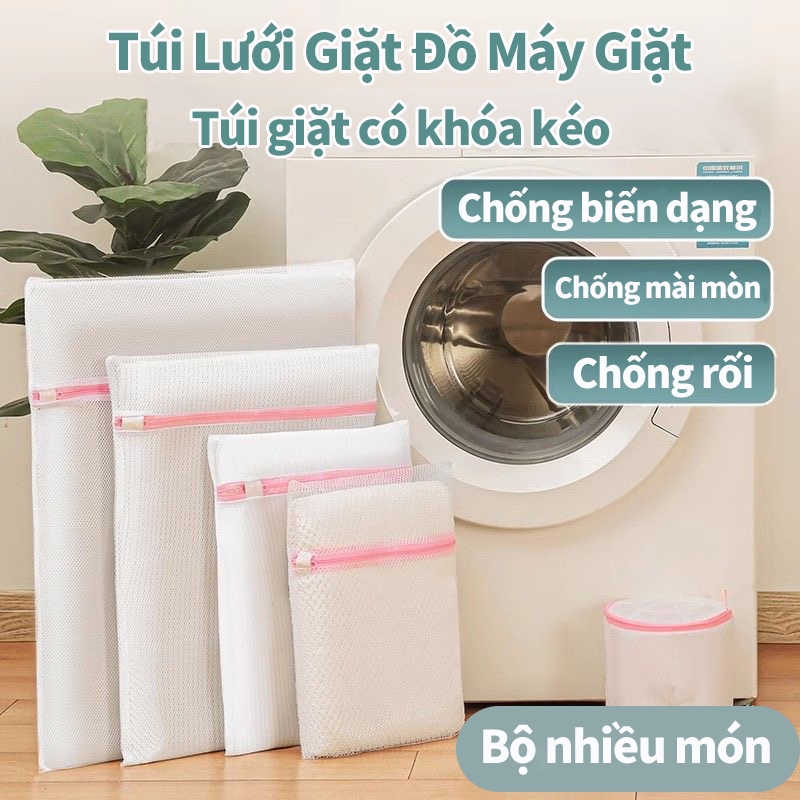 Túi Lưới Giặt Đồ Máy Giặt, Bảo vệ đồ lót và quần áo, bền và đa năng, có nhiều kích cỡ khác nhau