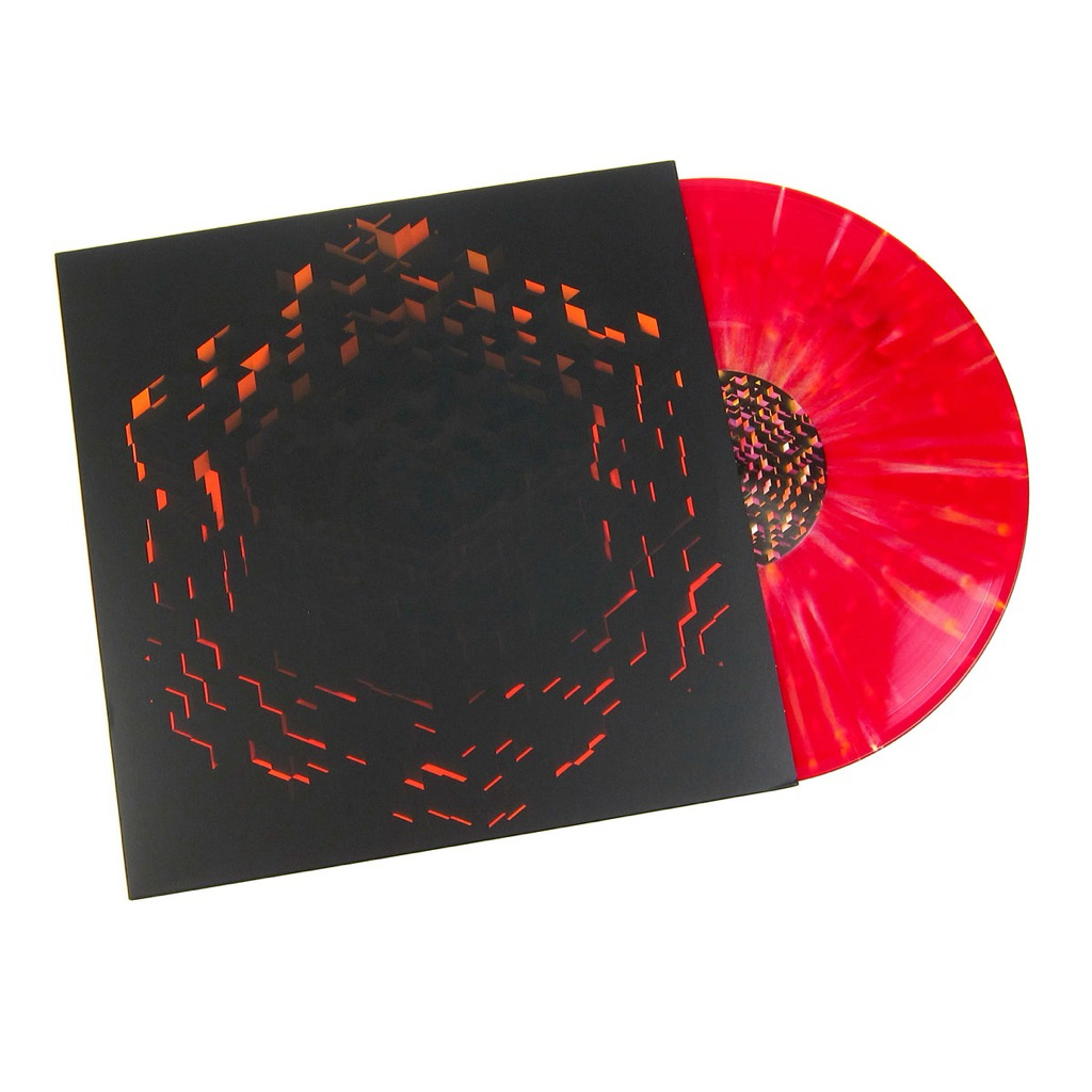 C418 - Minecraft Volume Beta - Red Orange & Yellow Splatter (Colored Vinyl Splatter Orange Yellow) đ