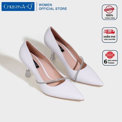 Giày Nữ Cao Gót Bít Mũi Nhọn CHRISTINA-Q GBN370F