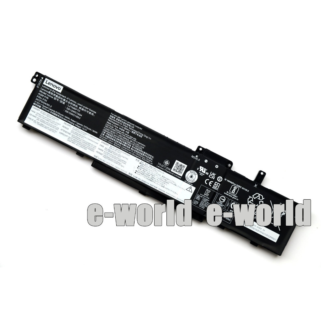 Pin Laptop Lenovo ThinkPad P16 Gen1,P16 Gen1 2022, P16 00CD 2022 L21C6P70 L21D6P70 L21L6P70 L21M6P70