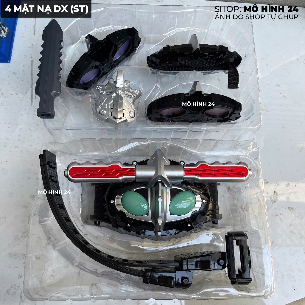 [CÓ SẴN] Mô hình đồ chơi thắt lưng kamen rider Driver Amazon DX 1 mặt nạ Bootleg Amazons không thoại