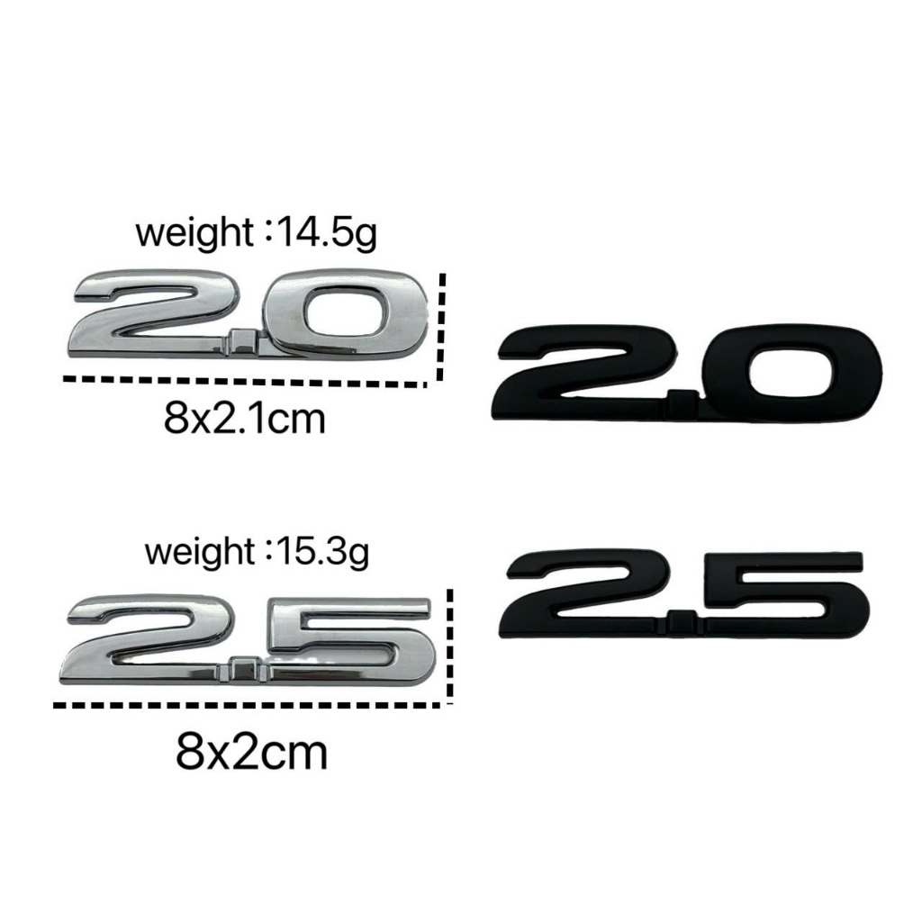 Sticker Kim Loại 2.0 2.5 Dán Trang Trí Xe Hơi Mazda MS Sport 6 3 CX5 5 2 323 CX7 MX30 MX5 CX30 CX3 C