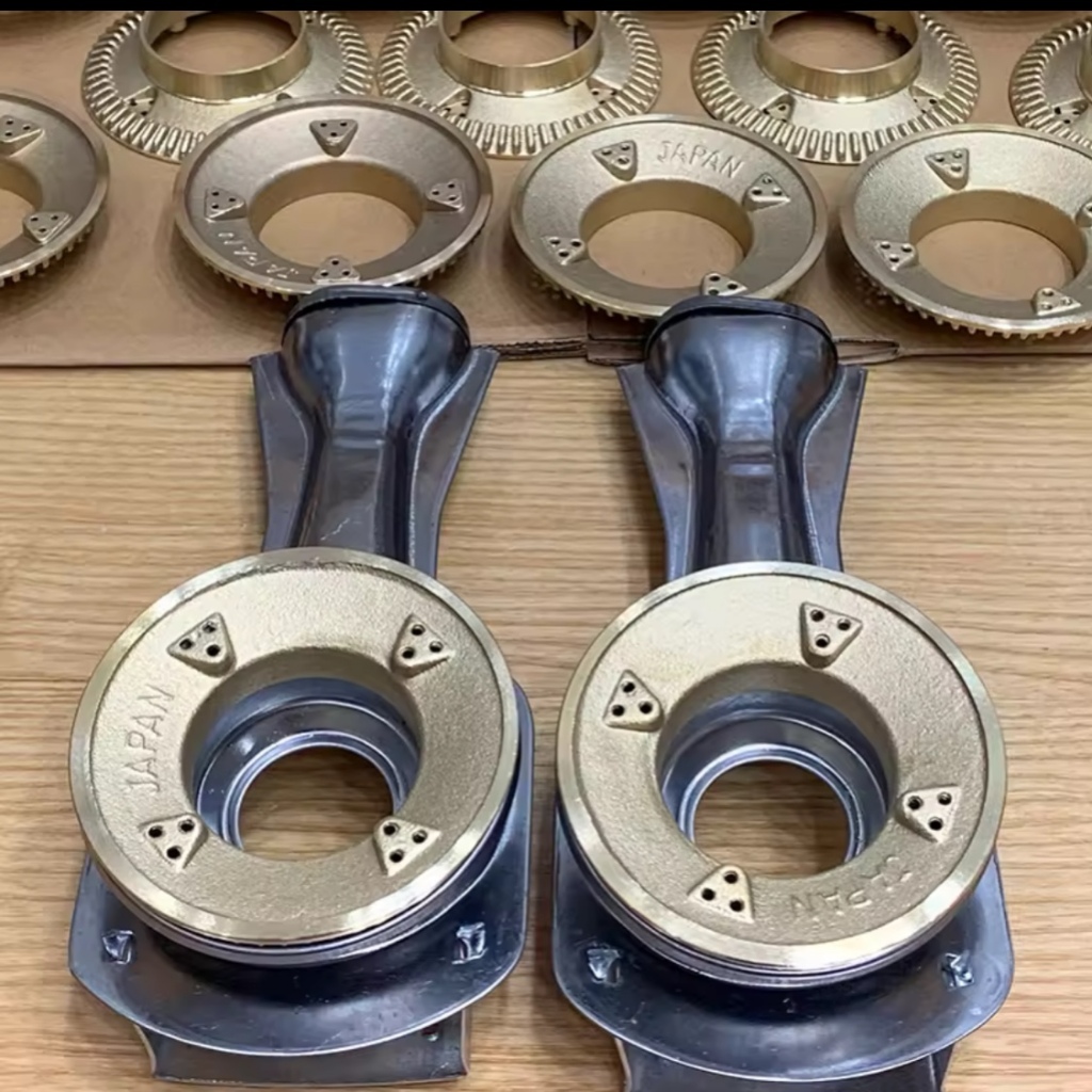 Sen đồng / Mâm chia lửa bếp gas bằng Đồng Thau ,kích thướt 7,8cm - 4,3cm  Thay lắp đa số bếp ga phổ thông cùng cỡ