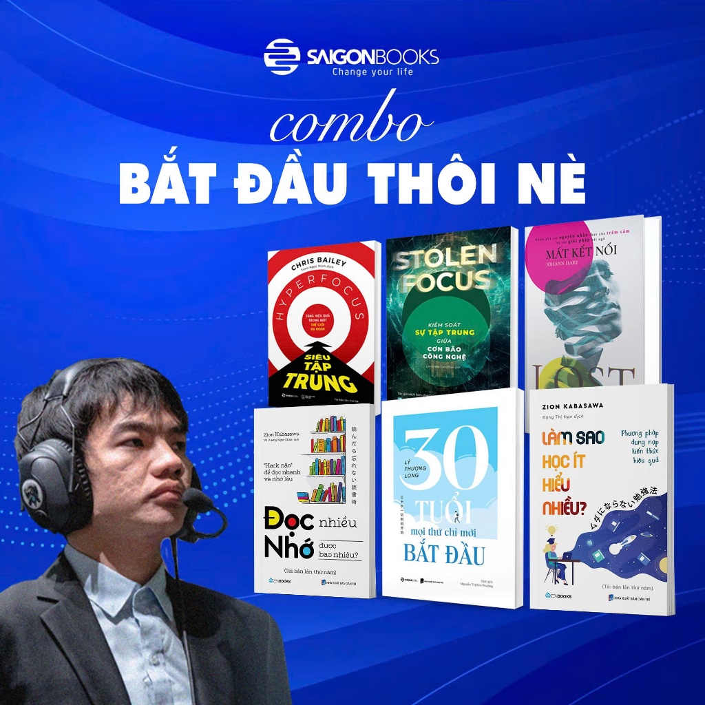 Combo Sách Hay Khuyên Đọc - Bắt Đầu Thôi Nè