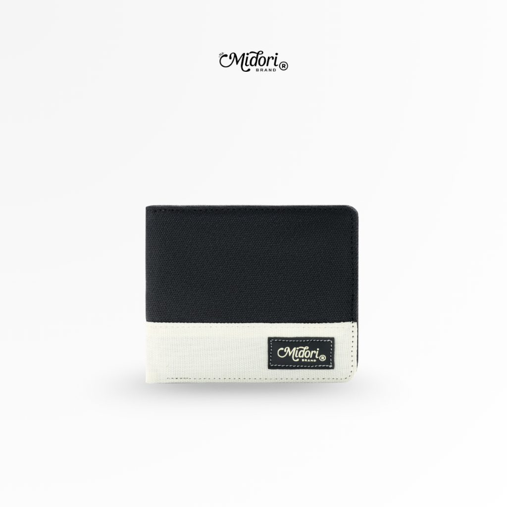 Ví Vải Ngang Nam Nữ RIO Bóp Đựng Tiền Thẻ Nhiều Ngăn Polyester Nhỏ Gọn Trượt Nước | M Midori