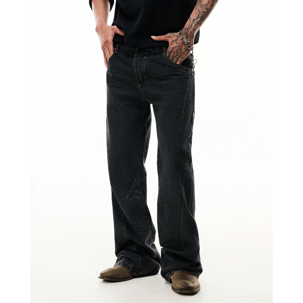 PROJECT 95 - QUẦN JEAN ỐNG LOE - SPIRAL FLARED JEAN