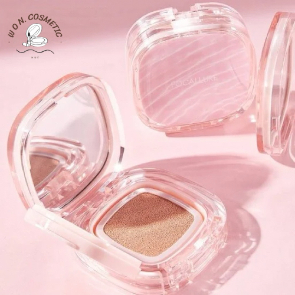 Phấn nước BB FOCALLURE INK LASTING MATTE CUSHION lâu trôi, độ che phủ cao, SPF50 PA++++ 12g F35