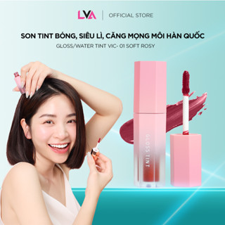 Son lì không trôi chính hãng Hàn Quốc Gloss/Water Tint Vic by Vacure:treat căng mọng lên màu sang trọng, quyến rũ