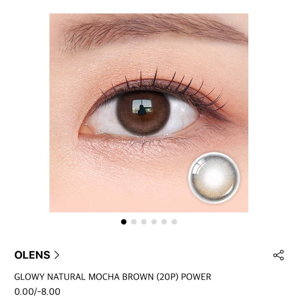 [Đọc kĩ mô tả] Olens Glowy Natural Mocha Brown set 10 cặp