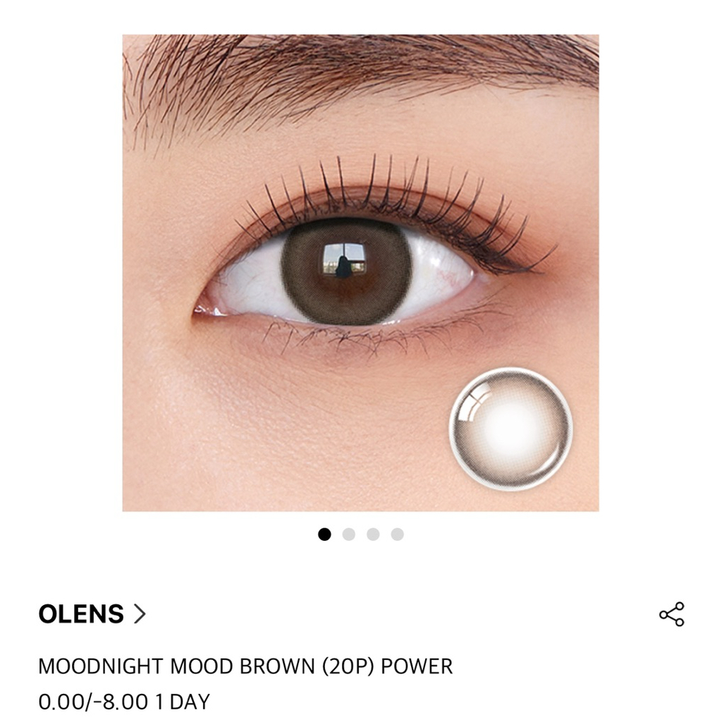 [Đọc kĩ mô tả] Olens Moodnight Mood Brown set 10 cặp 1 ngày