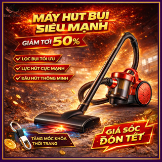 Máy hút bụi gia đình, lực hút khỏe, công suất lớn tiện lợi cho công việc dọn dẹp nhà cửa, bảo hành 2 năm