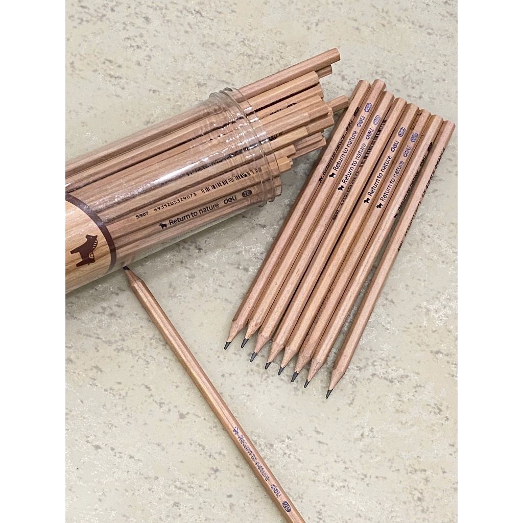 [ANKICO x DELI] Bút chì gỗ Deli - S907_Hộp(50)