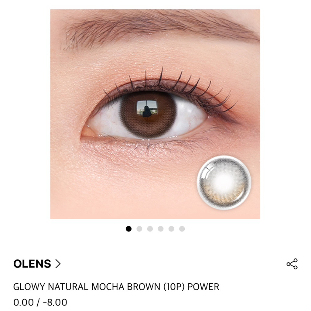 [Đọc kĩ mô tả] Olens Glowy Natural Mocha Brown set 5 cặp