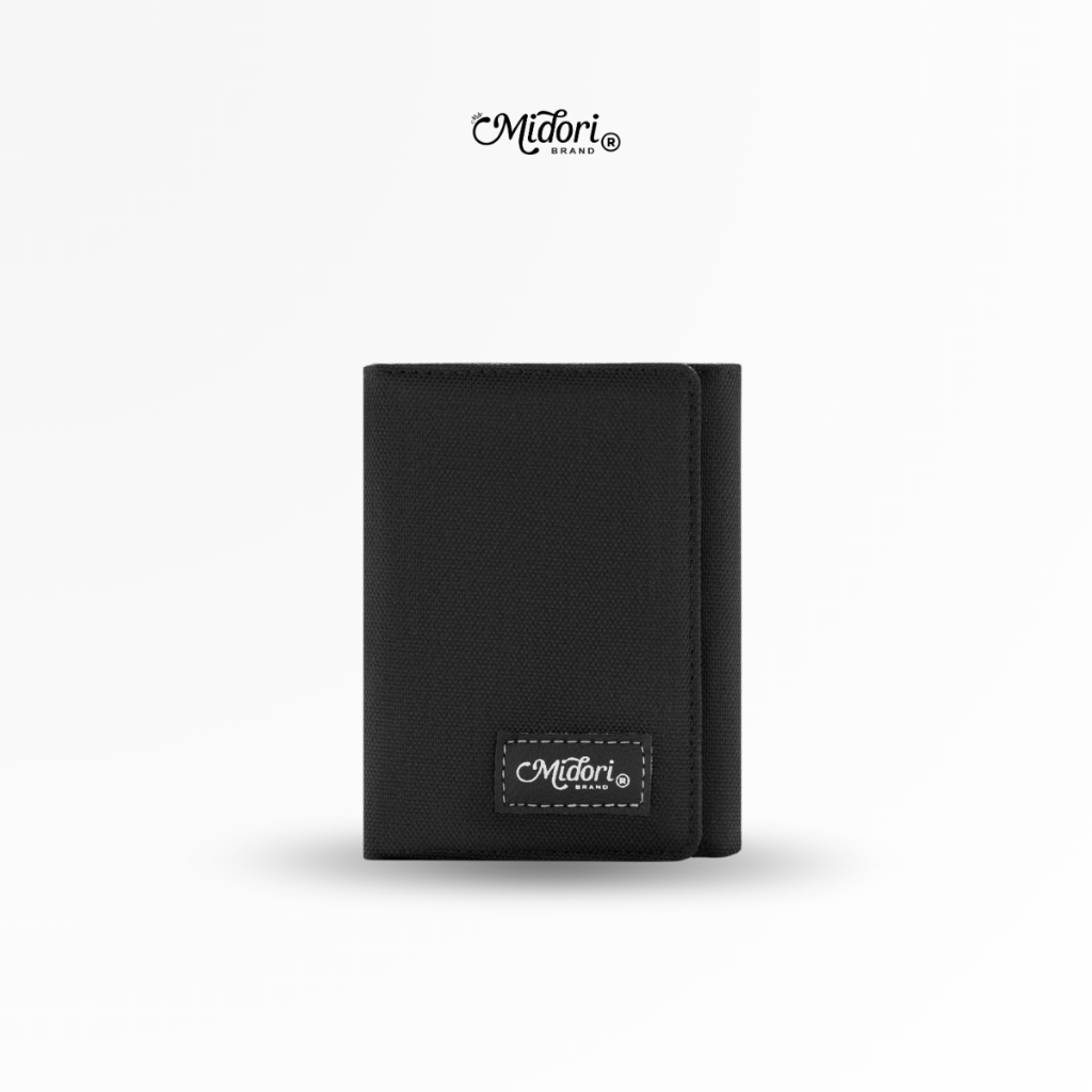 Ví Vải Đứng TELLIO Nam Nữ Polyester Bền Đẹp Trượt Nước Unisex local brand Midori M Studio