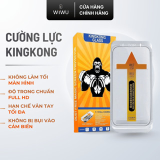 Kính cường lực tự dán KINGKONG KKTD 9H, màn hình phủ nano - chống va đập iphone X XS XSM 11 12 13 14 15 16 promax