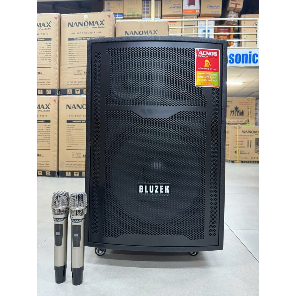 Dàn Karaoke di động bluzek BZ68 Neo bass 40cm 850W