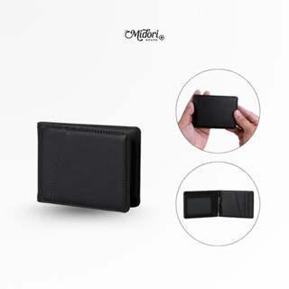 Ví Da PU Ngang Móc Kẹp Tiền OREN V1 Nam Nữ Bóp Tiền Thẻ Nhiều Ngăn Nhỏ Gọn | M STUDIO