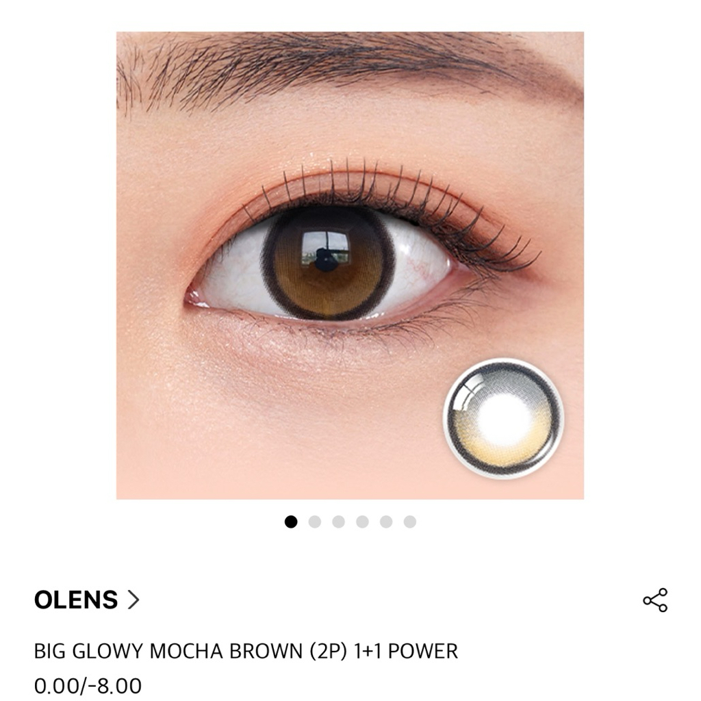 [Đọc kĩ mô tả] Olens Big Glowy Mocha Brown mua 1+1