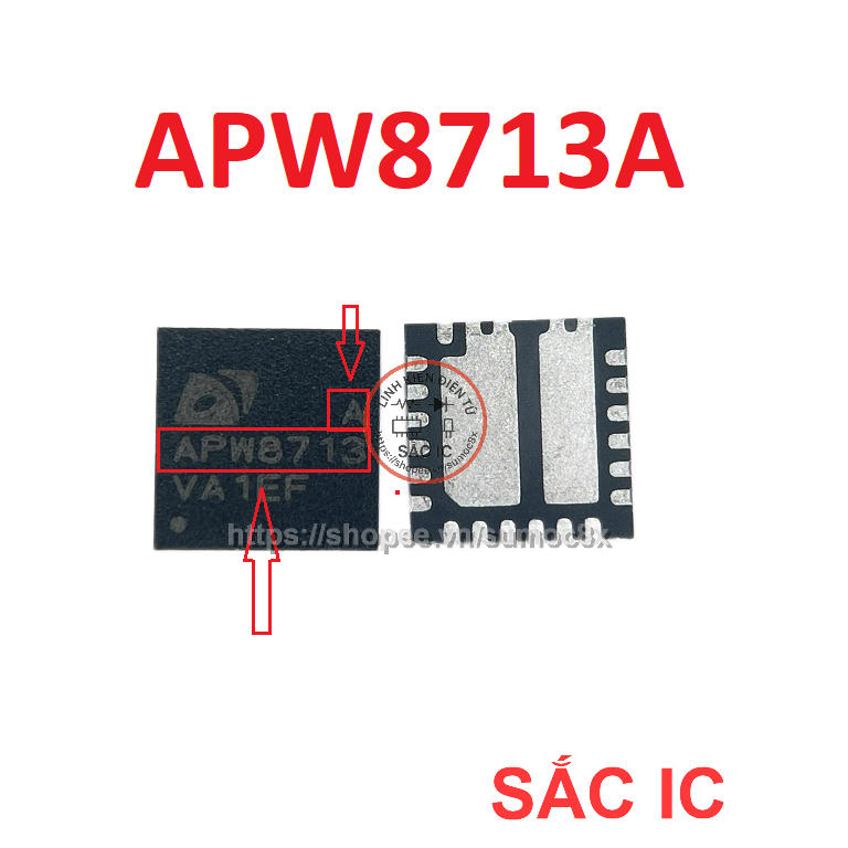 [A278][CARD VGA] APW8713A 8713A 8713 ic nguồn trên card đồ hoạ - Mới nguyên bản - Original NEW
