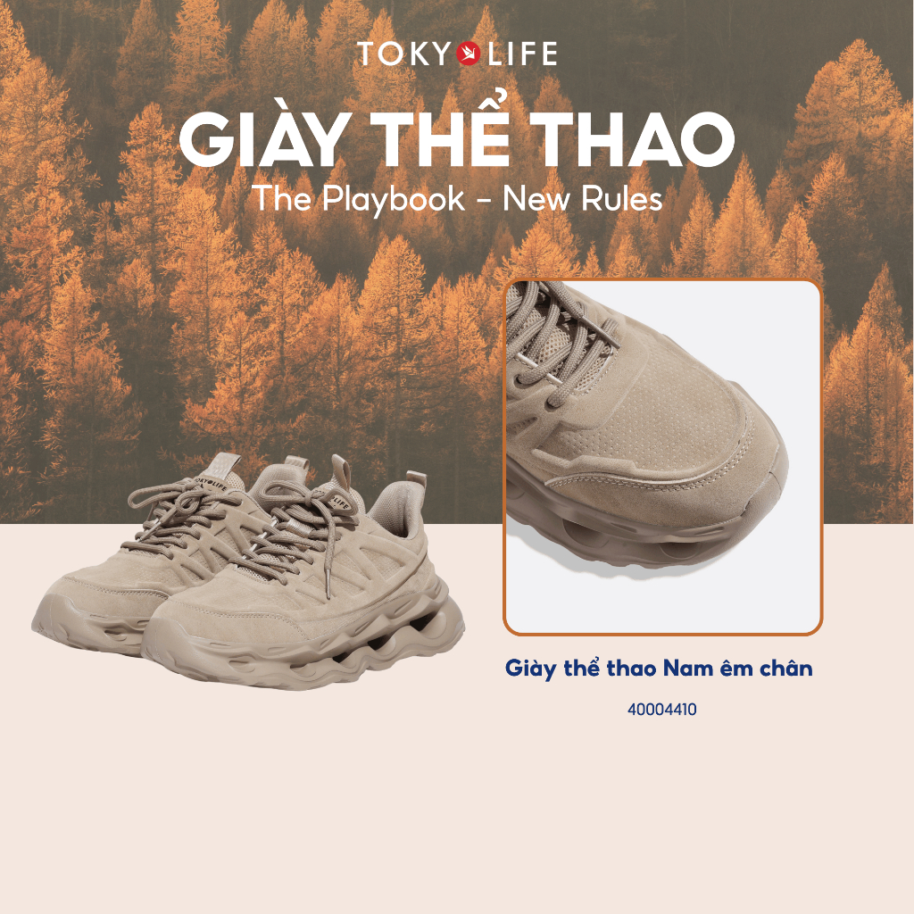 Giày thể thao Nam êm chân TOKYOLIFE 40004410