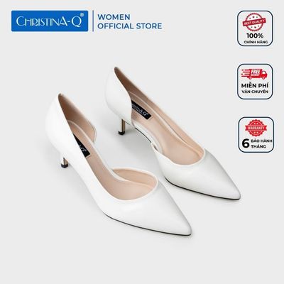 Giày Nữ Cao Gót Bít Mũi Nhọn CHRISTINA-Q GBN427H