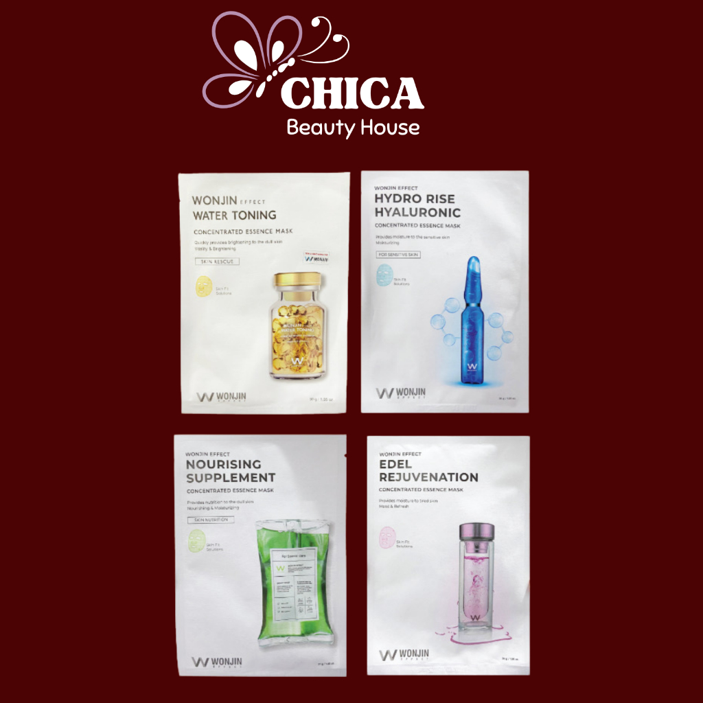Mặt nạ Wonjin Mask Hàn Quốc cấp ẩm, dưỡng trắng, phục hồi da chuyên sâu - 1MASK