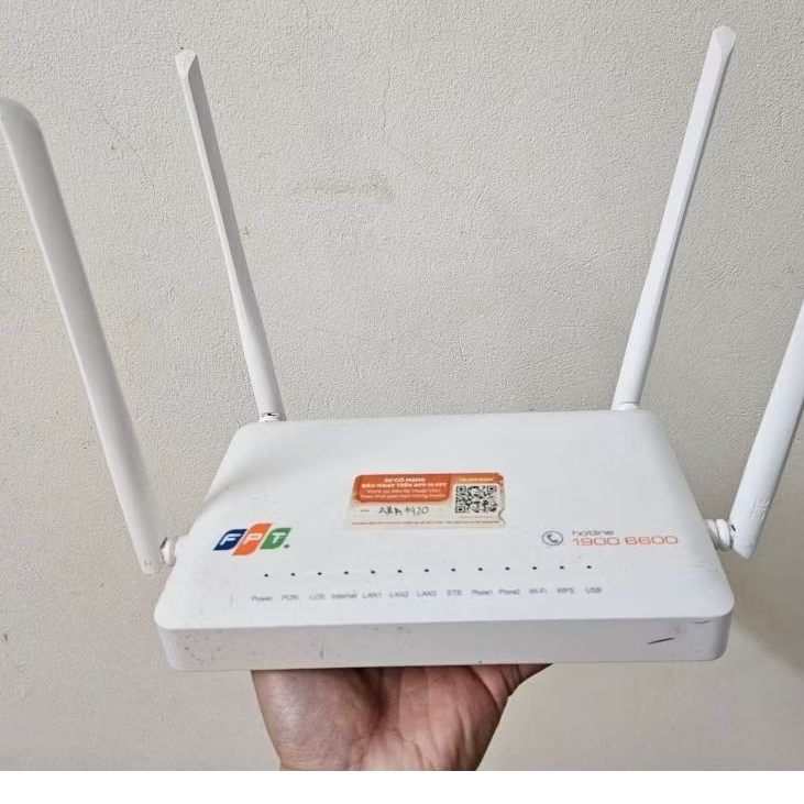 Modem FPT Wifi 6 AX1800GZ ZTE F6600
