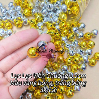 Lục Lạc Viên Chuông 2.2cm/1.5cm (10cai)