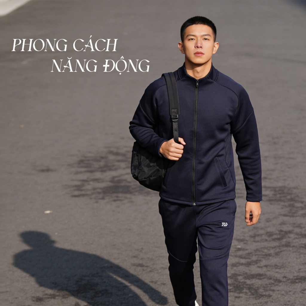 ÁO KHOÁC BULBAL STADIO Unisex thu đông chất vải thun 2 da phong cách cá tính