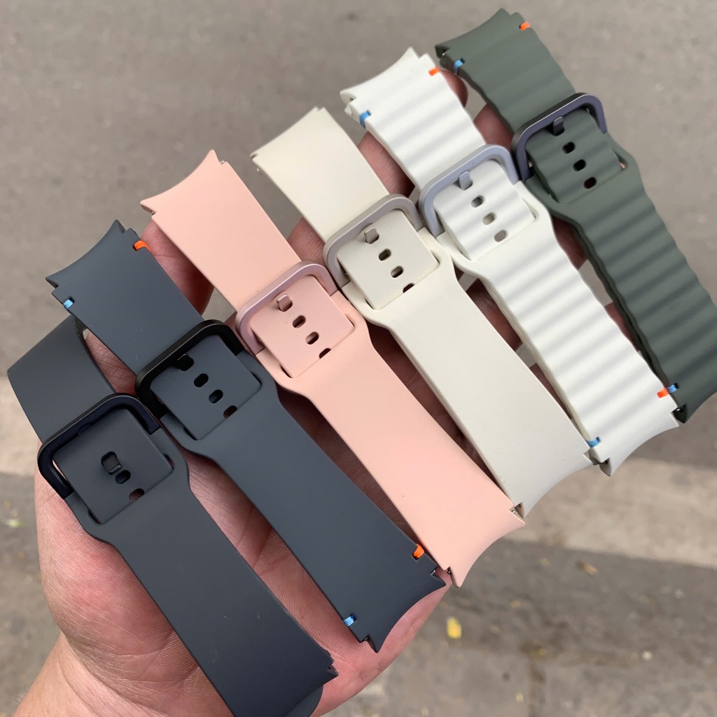 Dây Silicon Chính Hãng SAMSUNG Watch 6,7 40mm, 44mm size 20mm lắp vừa cho Watch FE,4,5,6,7,8 FREE SI
