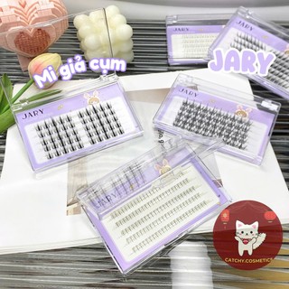 [JARY] Mi Giả Cụm Jary Vỏ Tím Mi Cụm Mềm Mại Tự Nhiên, Tái Sử Dụng, Cluster Lashes
