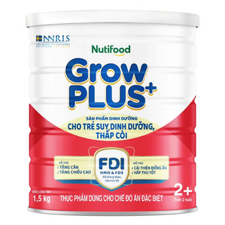 Sữa bột NutiFood Growplus đỏ 1.5kg (các độ tuổi)