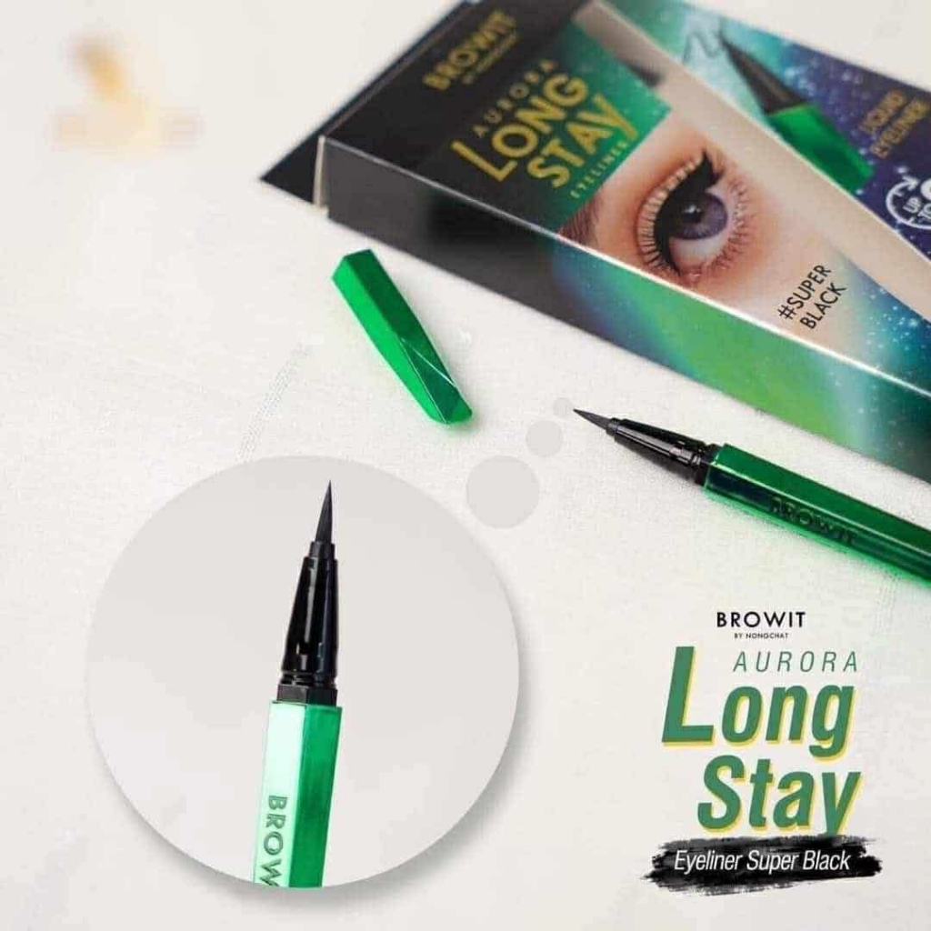 Bút Kẻ Mắt Nongchat Browit Aurora Long Stay Eyeliner