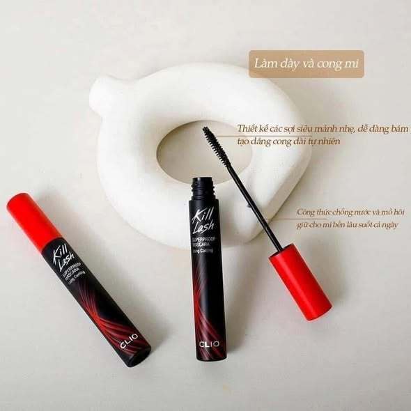 Mascara Clio chuốt mi trang điểm, Lash Long 02