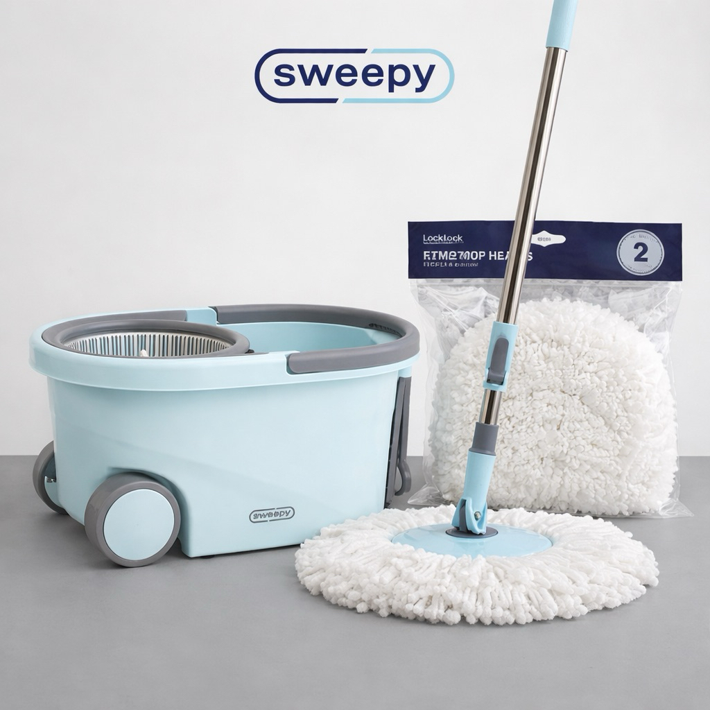 ⚡Bộ 2 Bông Lau Thay Thế Sweepy ETM970RF - Thay cho bộ lau nhà ETM971