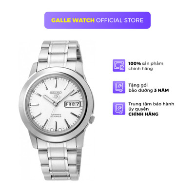 Đồng hồ cơ Nam Seiko 5 SNKE49K1 thép không gỉ, chính hãng, cao cấp, chống nước, đeo tay Nhật Bản