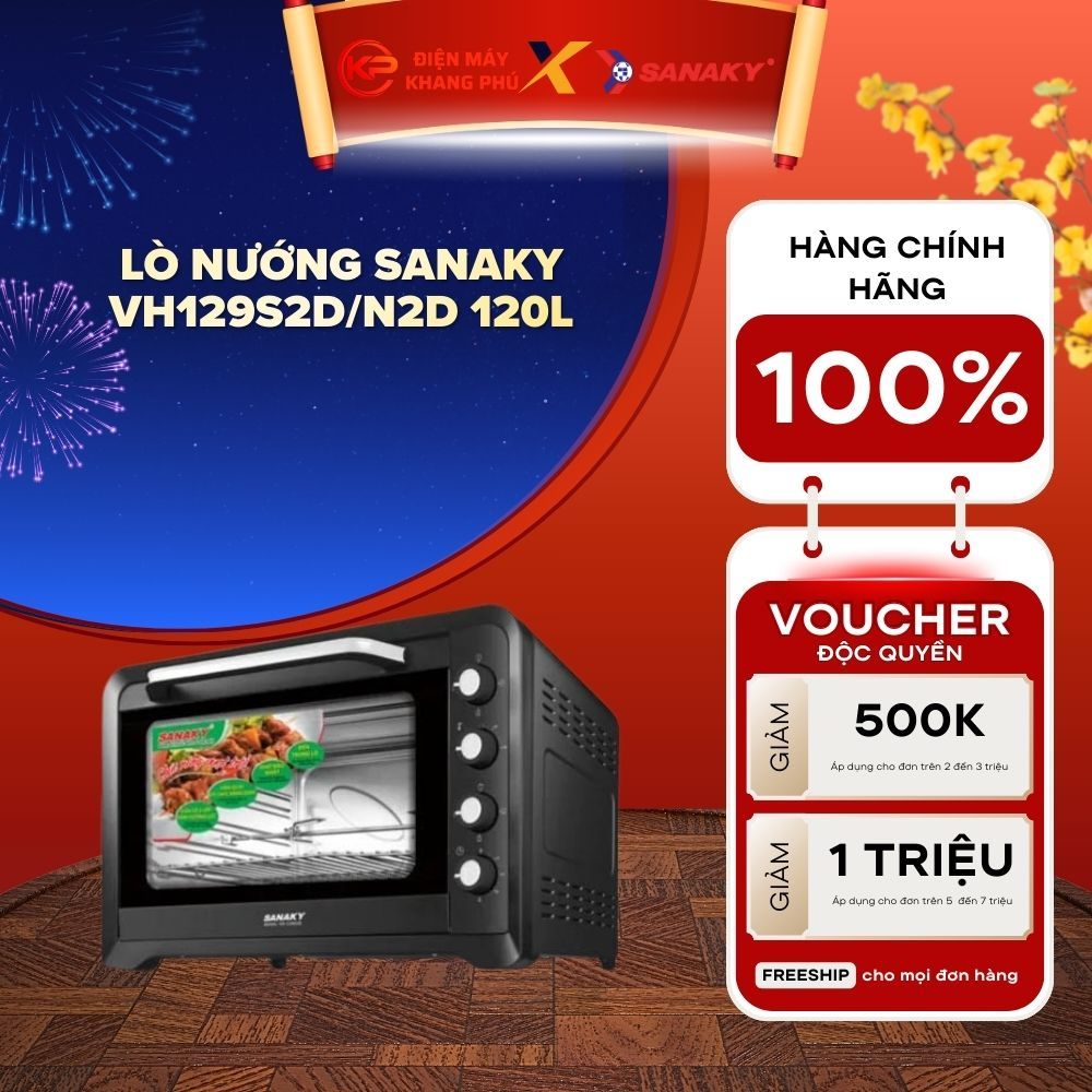 Lò nướng Sanaky  120L VH129S2D/N2D