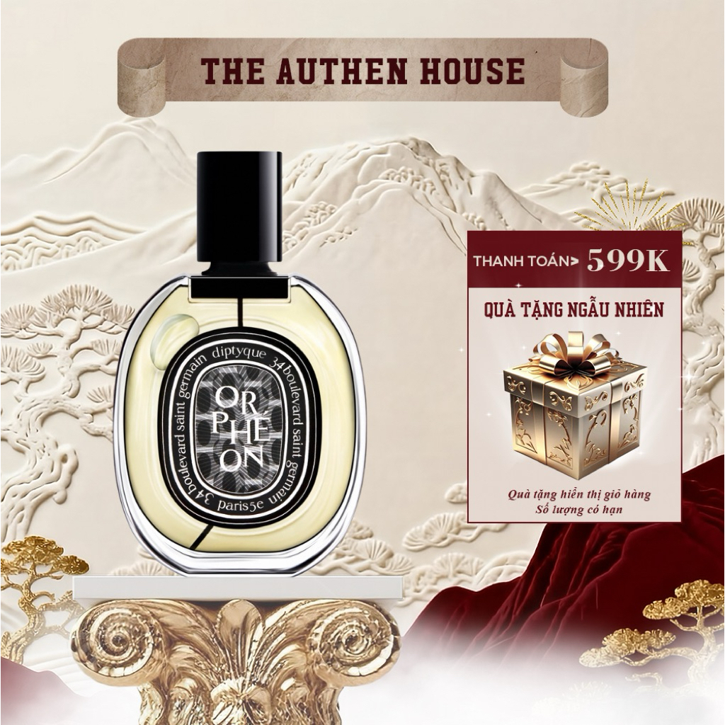 5ml-10ml Nước Hoa Unisex Diptyque Orpheon EDP - The Authen House
